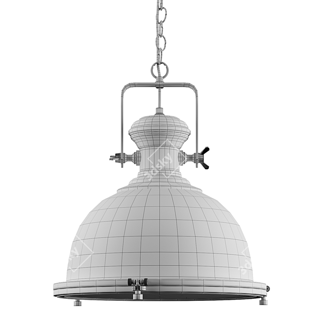 Corona 6.0 OpenSubdiv Pendant Light 3D model image 4