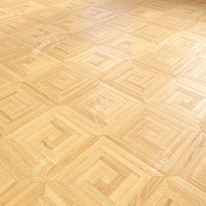 Wooden Floor 3D Model Collection 3D model image 3