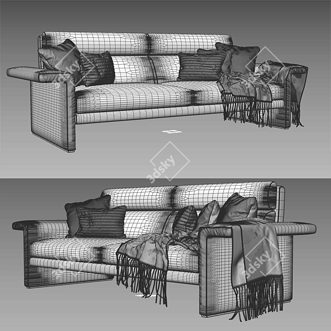 Luxury Fendi Casa Dream Fly 3D model image 5