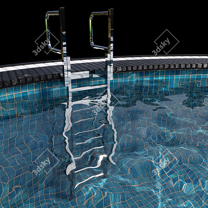 Caustic Pool NO75 - 3D Render 3D model image 2