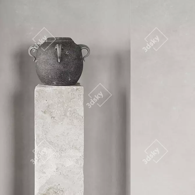  Wall Vase Display Niche 3D model image 3