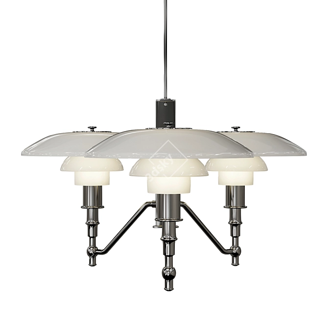 Louis Poulsen PH3/2 Pendant Light 3D model image 1