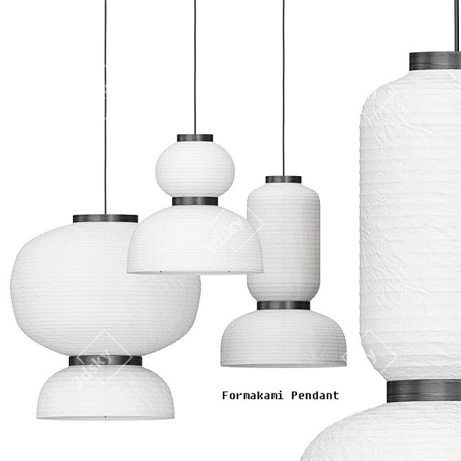 Formakami Pendant Lighting Collection 3D model image 1