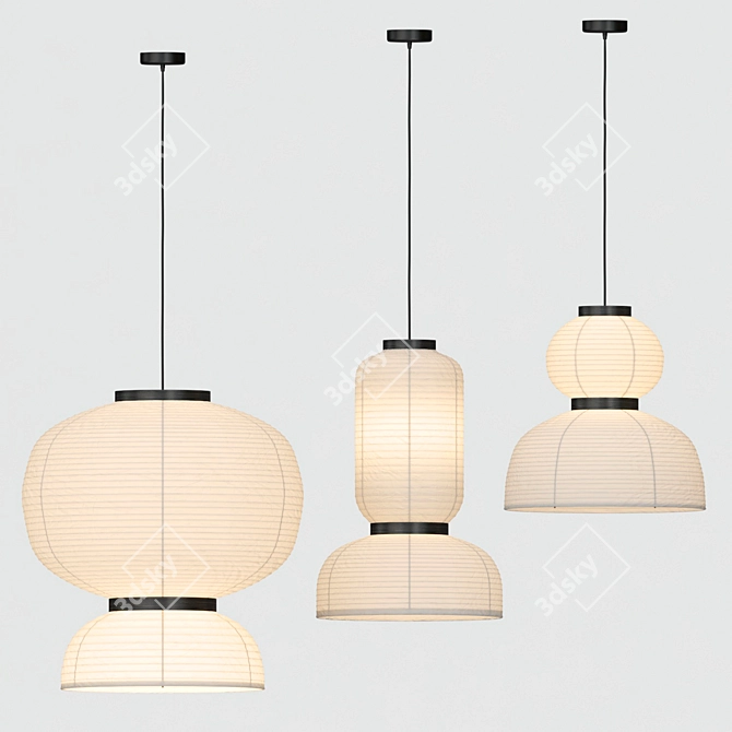 Formakami Pendant Lighting Collection 3D model image 2