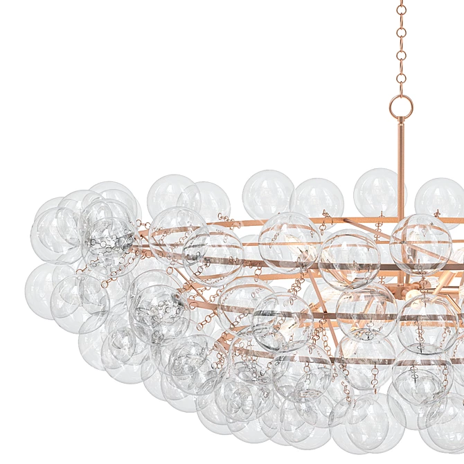 Regina Andrew Bubble Chandelier 3D model image 2