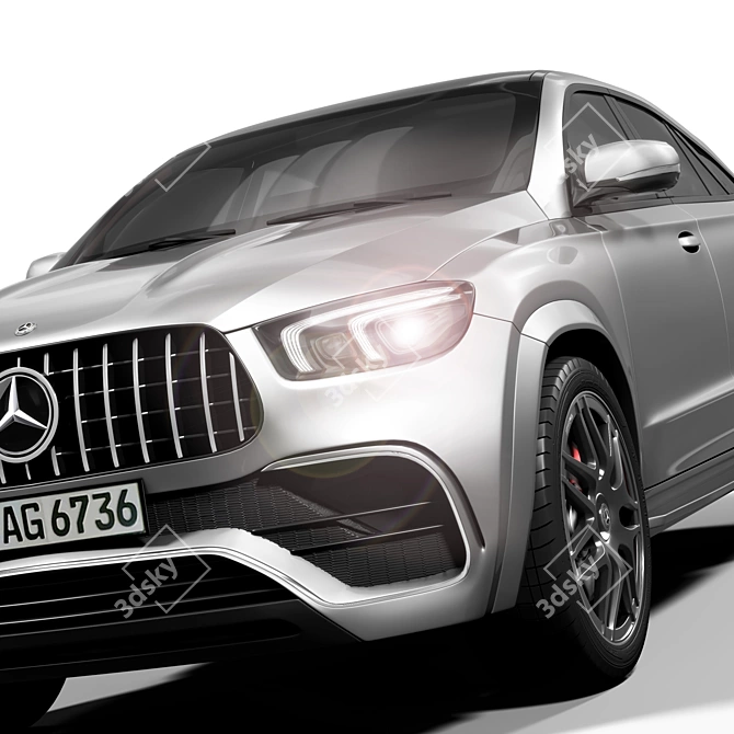 AMG GLE63 S Coupe Model 3D model image 5