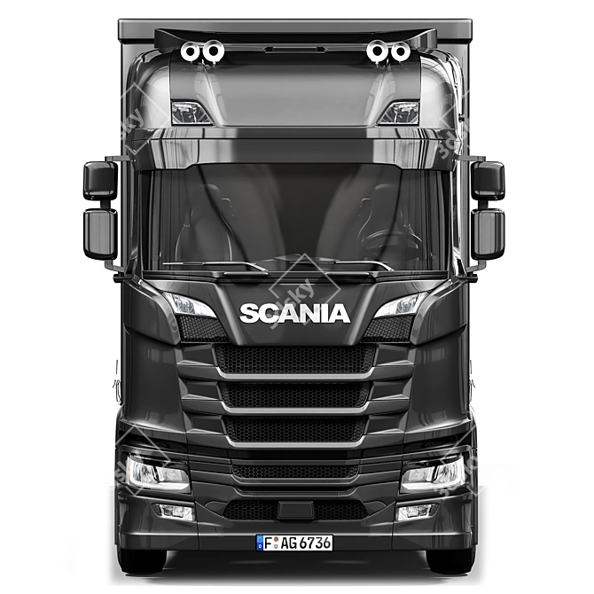 Scania S-Series 3D Model 3D model image 2