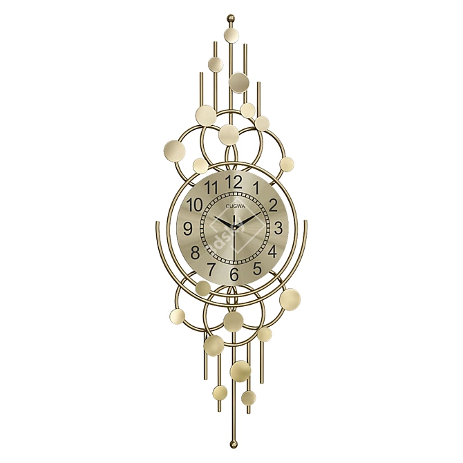 Designer Wall Decor Clock IMPERIUMLOFT-KKK00395 3D model image 1