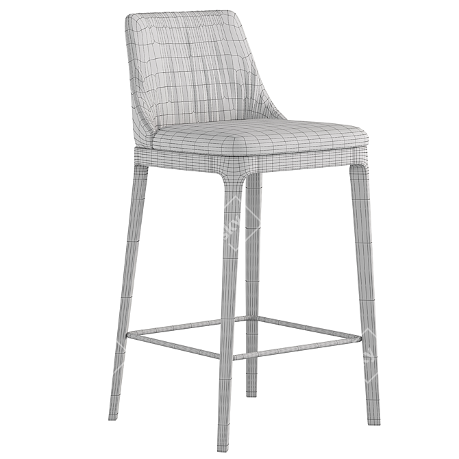 Modern 3D Eforma Bar Stool 3D model image 4