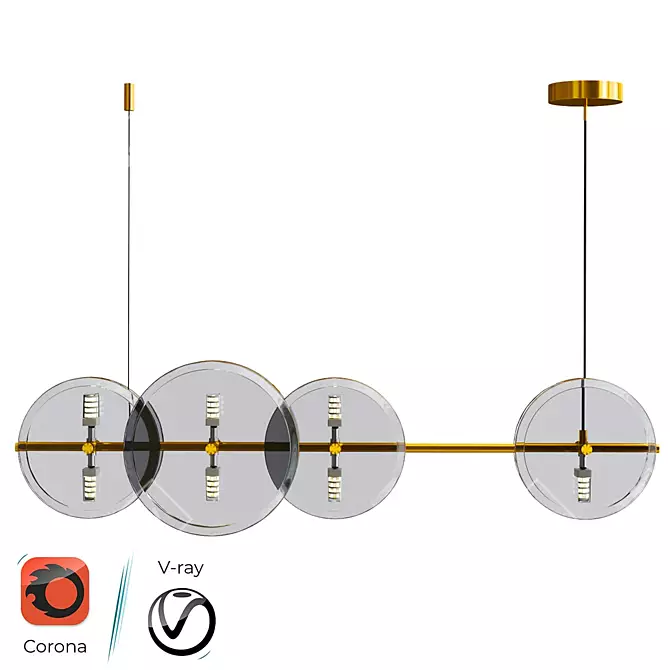 Modern Decorative Lamp DEFOT 3D model image 1