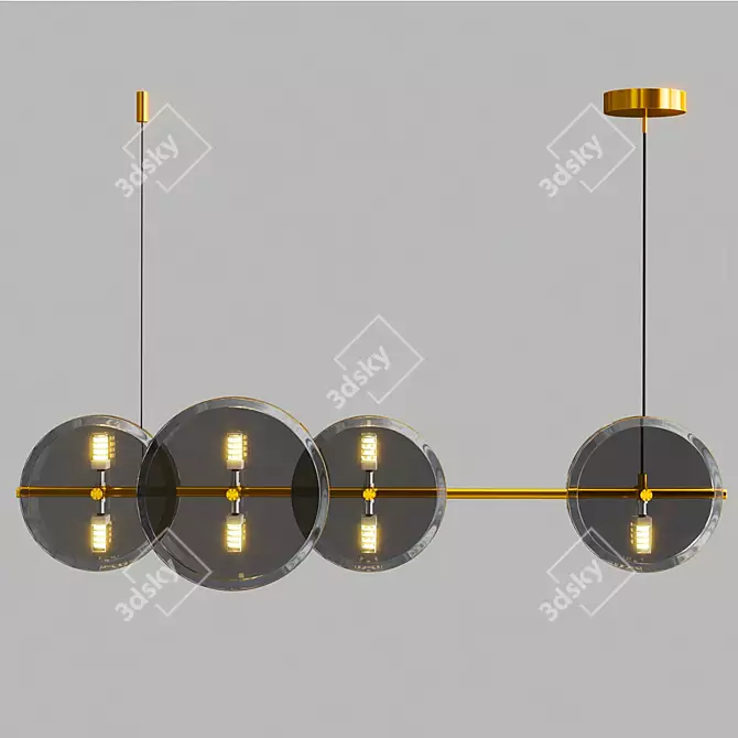 Modern Decorative Lamp DEFOT 3D model image 2