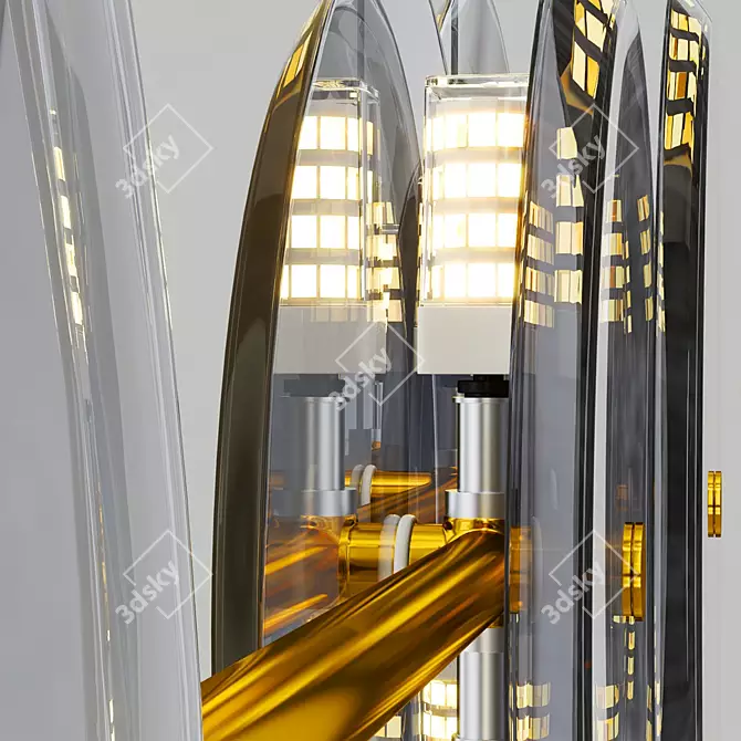 Modern Decorative Lamp DEFOT 3D model image 4