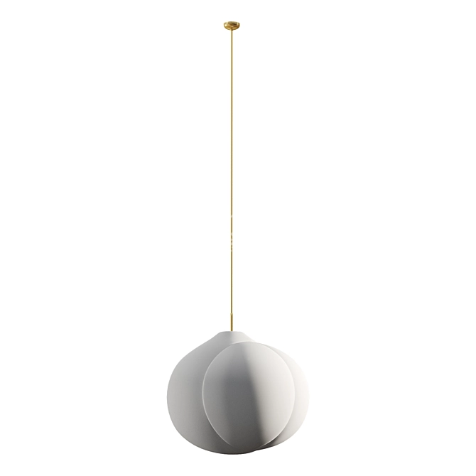 Ethereal Cloud Suspension Light 3D model image 2