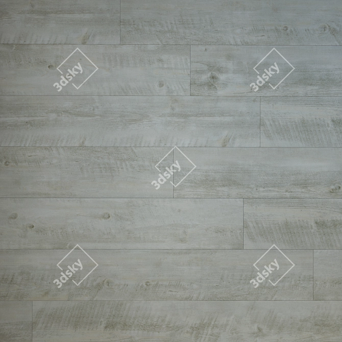 Oak Coffee Flooring Materials Set 3D model image 3