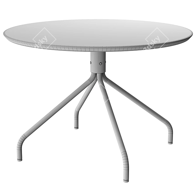 Modern 3D Max Table Design 3D model image 3