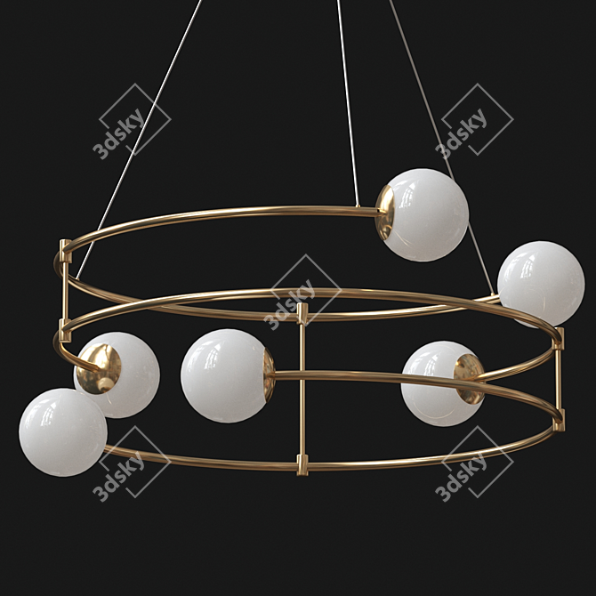 马顿尼平衡吊灯
Glass Pendant Lamp by Maytoni 3D model image 1