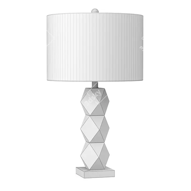 Sofia Crystal LED Table Lamp 3D model image 4