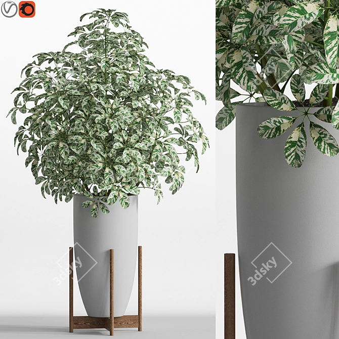 Greenery Variety Pack 761 3D model image 1