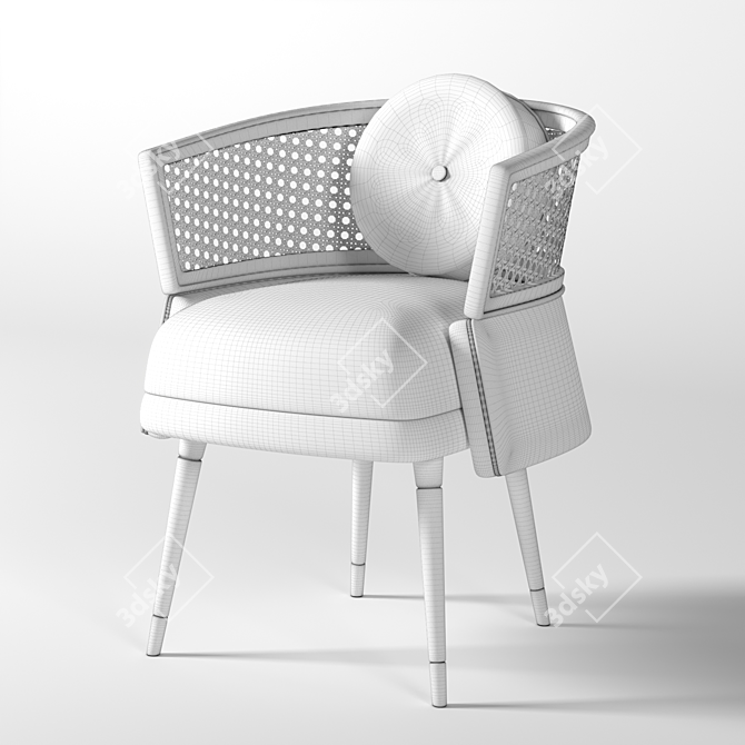 Artistic Noble Frida Dining Chair 3D model image 3