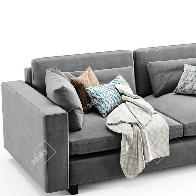 Modern 3D West Elm Harmony 3D model image 2