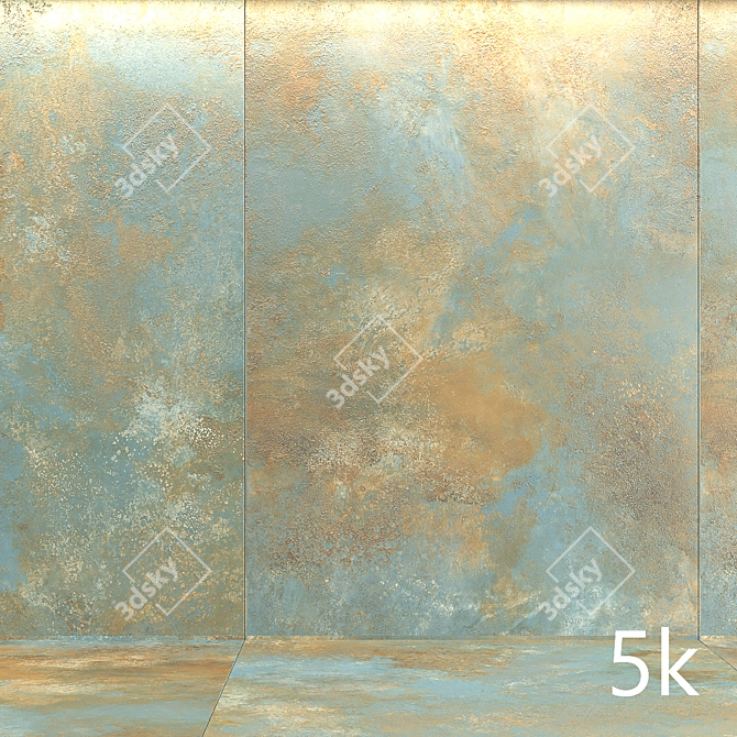 Laminam OSSIDO VERDERAME Porcelain Tile 3D model image 3