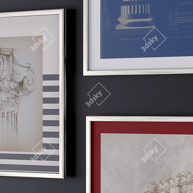 Hellenic Frames for Beautiful Art 3D model image 3