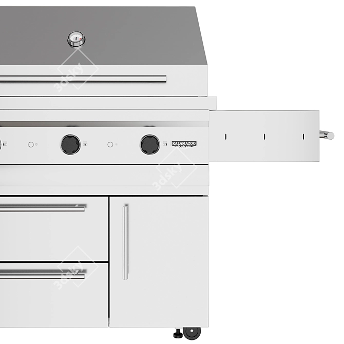 Kalamazoo Gas Grill K42DT/54DT "Шашлычница 3D model image 3