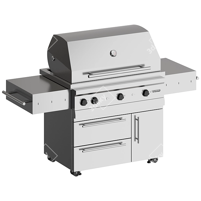 Kalamazoo Gas Grill K42DT/54DT "Шашлычница 3D model image 4