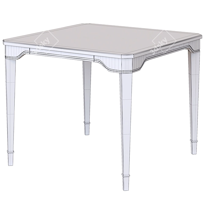  Avignon Activity Table | Modern Design 3D model image 3