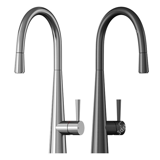 Gessi Just Kitchen Tap 3D model image 2