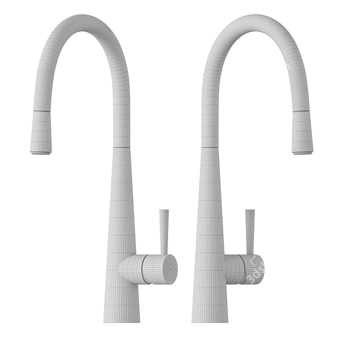 Gessi Just Kitchen Tap 3D model image 3