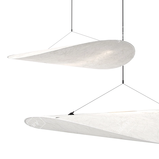 Modern Ceiling Hanging Lights 3D model image 1