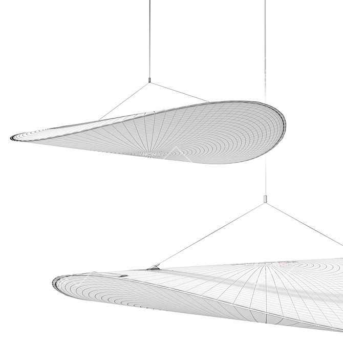 Modern Ceiling Hanging Lights 3D model image 5