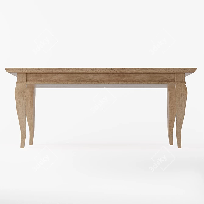 Scandinavian Style Dining Table - Mööbliait 3D model image 4