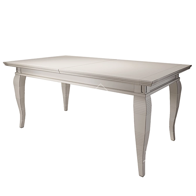 Scandinavian Style Dining Table - Mööbliait 3D model image 8