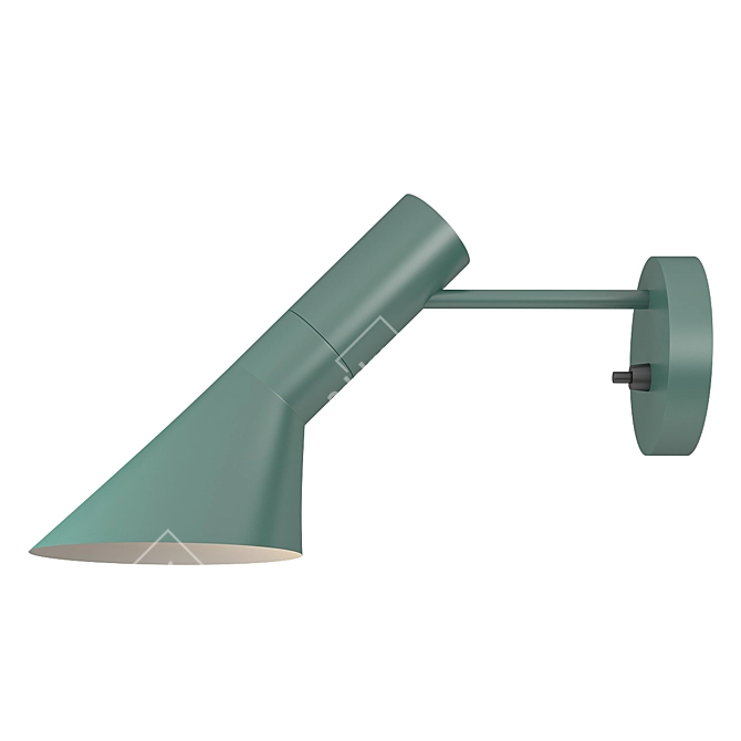 AJ Light Petroleum Wall Fixture 3D model image 1