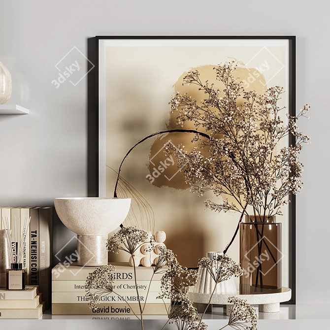 Elegant Decorative Set for Rendering 3D model image 2