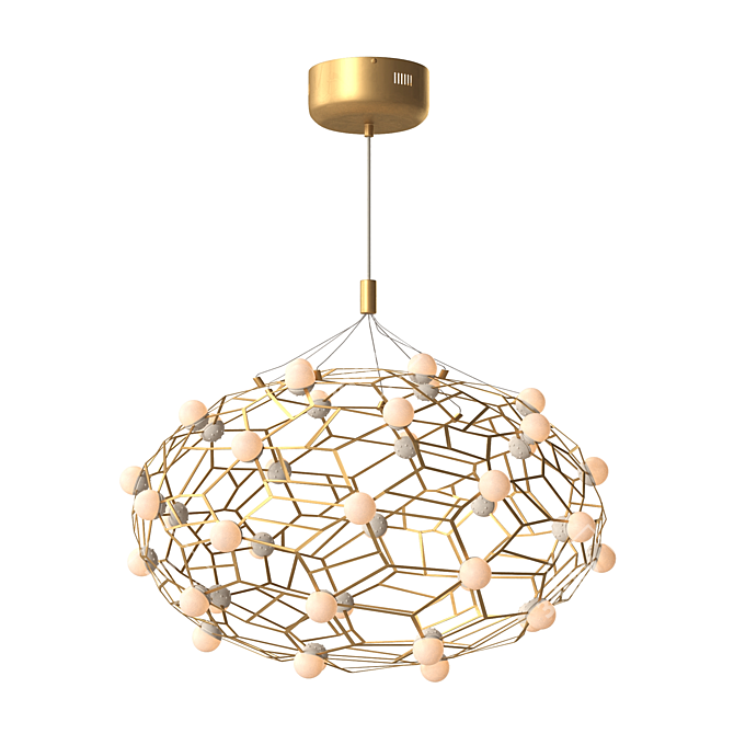 Freya Sheila LED Pendant Light 3D model image 4