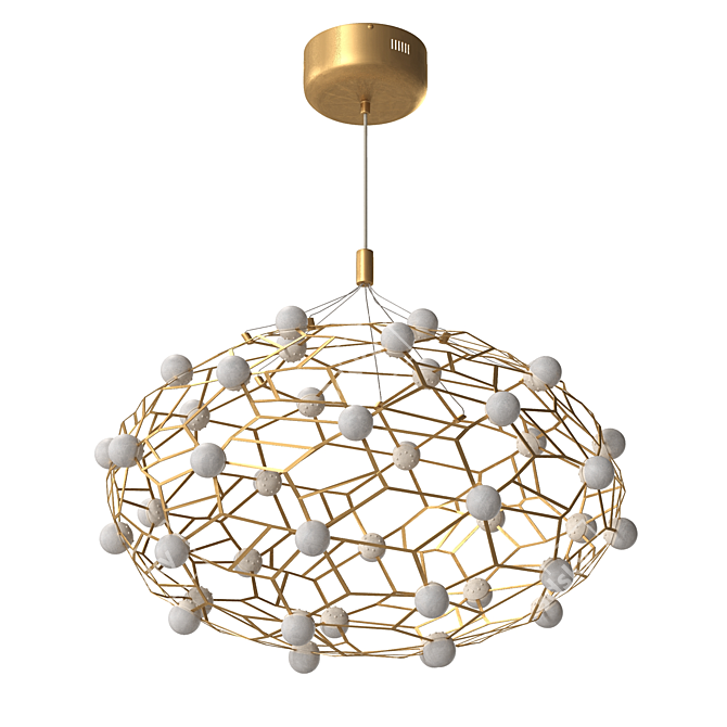 Freya Sheila LED Pendant Light 3D model image 5