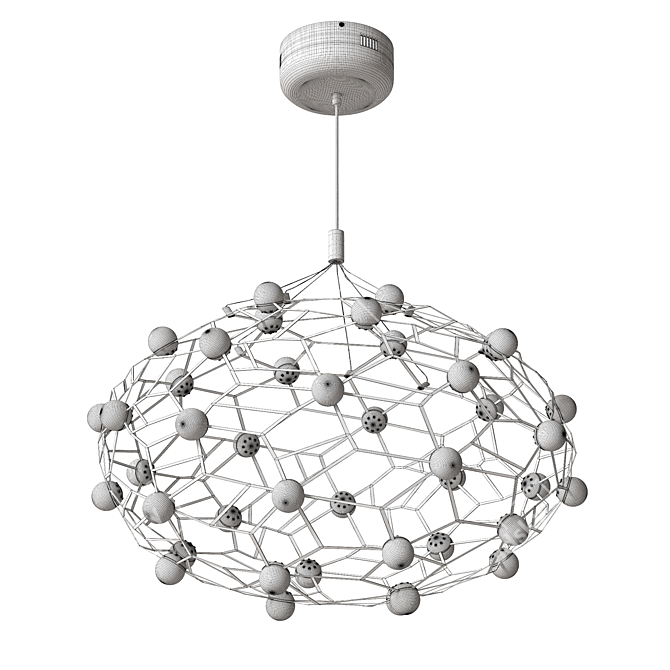 Freya Sheila LED Pendant Light 3D model image 6