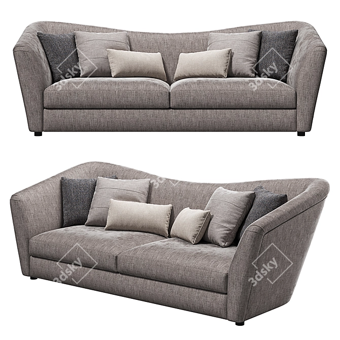 Contona Sofa by KAZA 3D model image 1