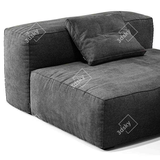 Modular Sofa Boca Navi 3D model image 4