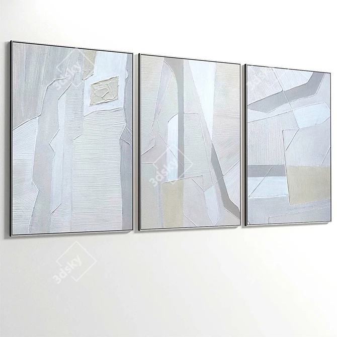  Abstract Art Set Trio 3D 3D model image 5