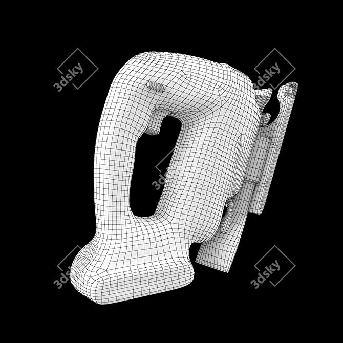 Cordless Jigsaw Set - Dual Textures 3D model image 6