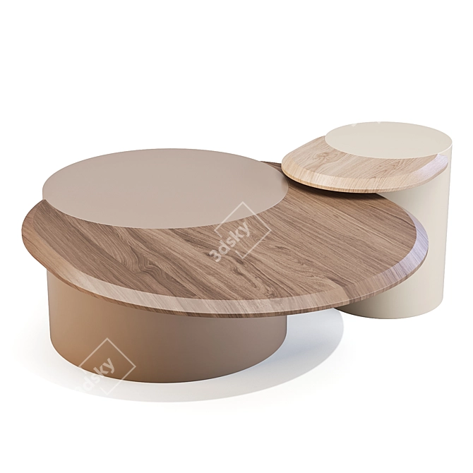 SBW Australia: Josef Coffee/Side Table 3D model image 2