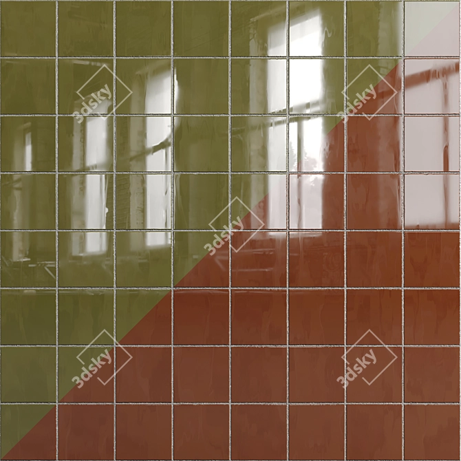 Ultra HD Avoca Tile Set 3D model image 4