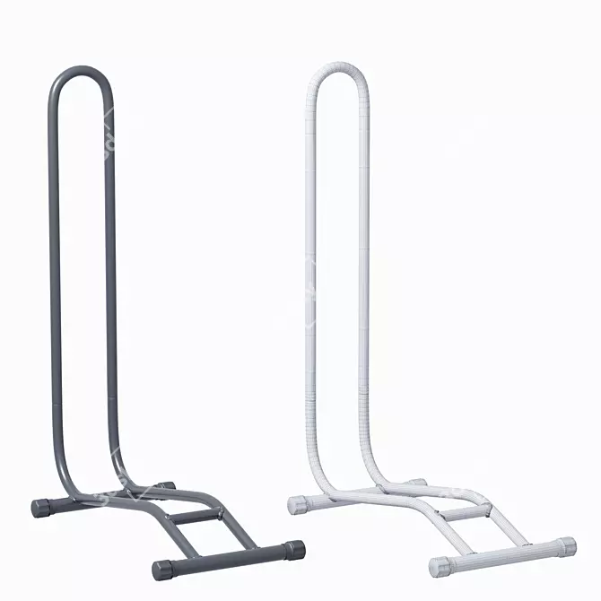 Bike Holder Set, 3D Model 3D model image 3