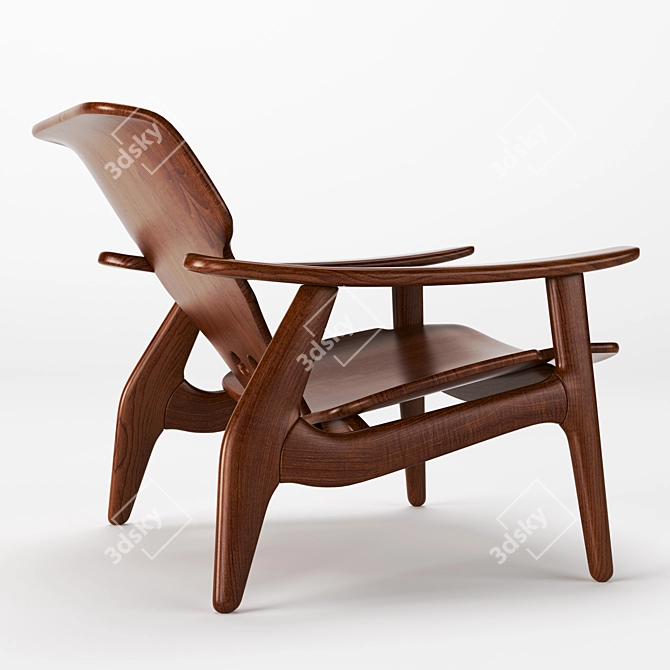 Modern Designer Chair Sergei Rodriguez 3D model image 4