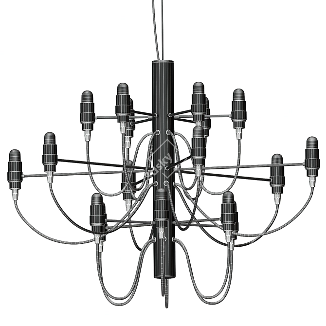 Modern Chandelier Flos Collection 3D model image 3