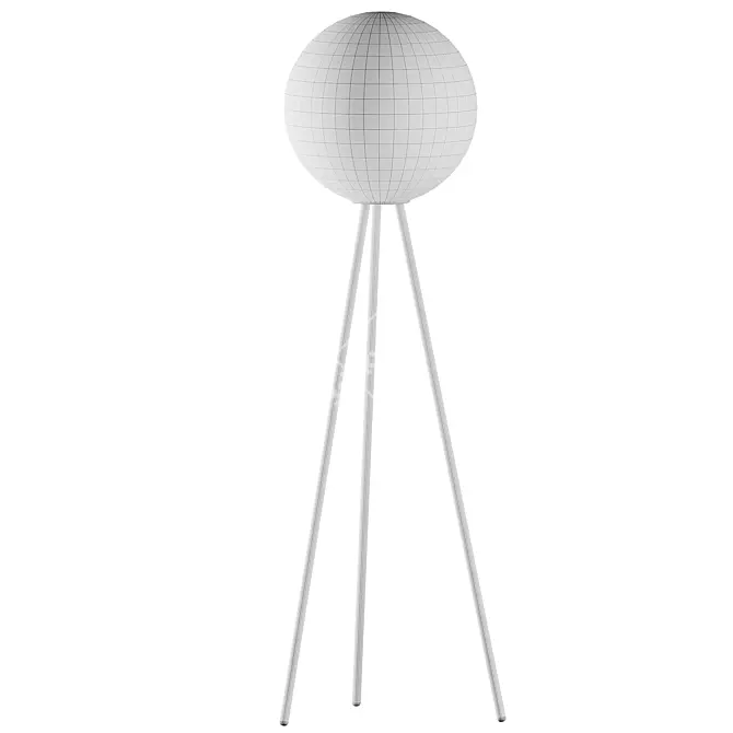 Daniela Puppa Floor Lamp - Sophisticated Elegance 3D model image 2